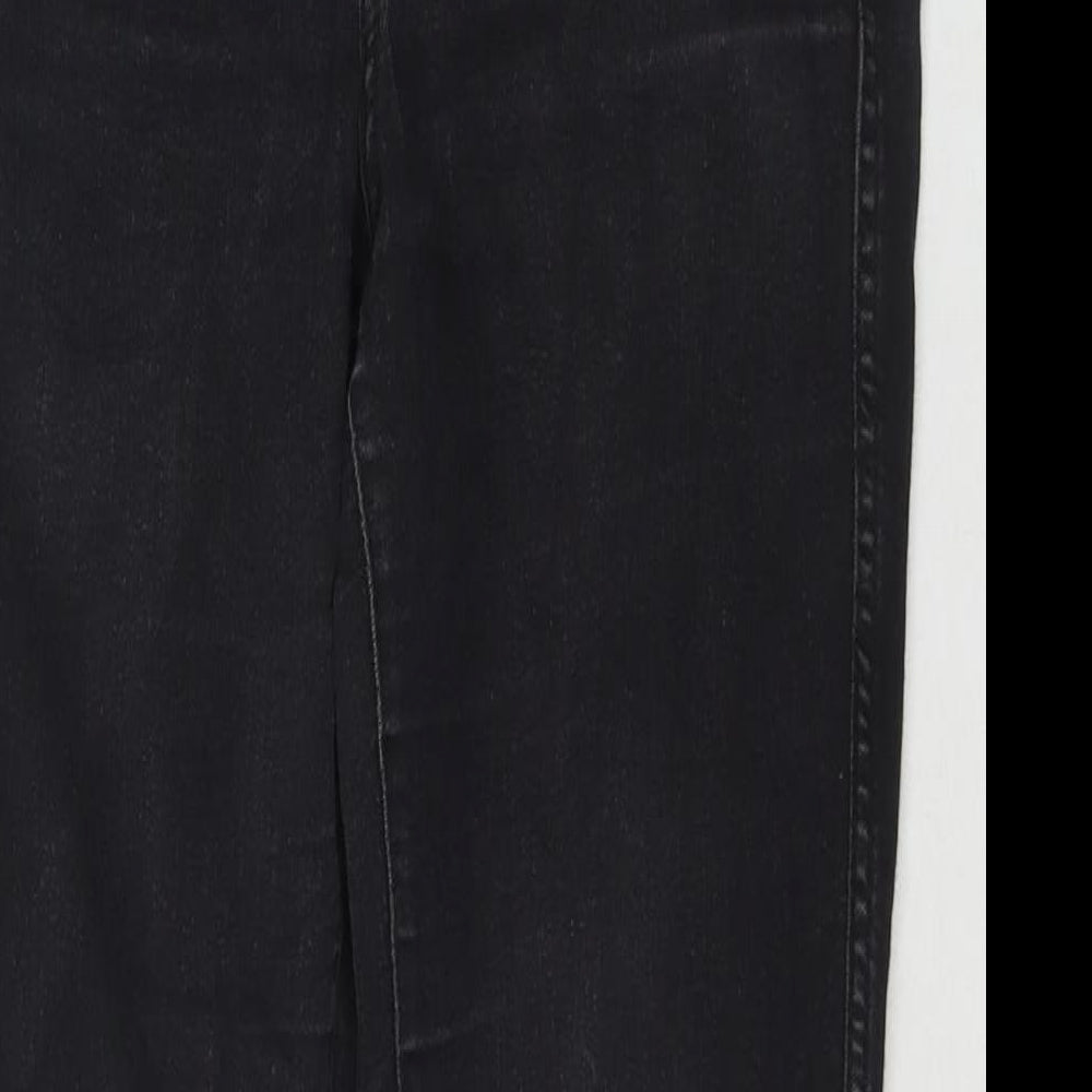Womens UK Size M H&M Regular Fit Skinny Black Jeans