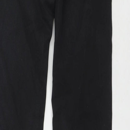 GAS Mens Black Cotton Skinny Jeans Size 34 in L31 in Regular Zip