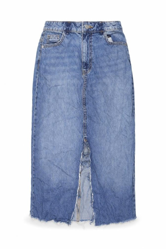 Womens UK Size 8 Denim & Co. A-Line Denim Skirt