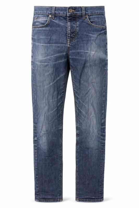 Mens UK Size 28 in ASOS Regular Fit Skinny Blue Jeans