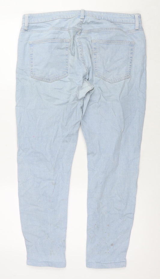 Mens UK Size 32 in Topman Slim Fit Skinny Blue Jeans