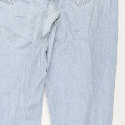 Mens UK Size 32 in Topman Slim Fit Skinny Blue Jeans