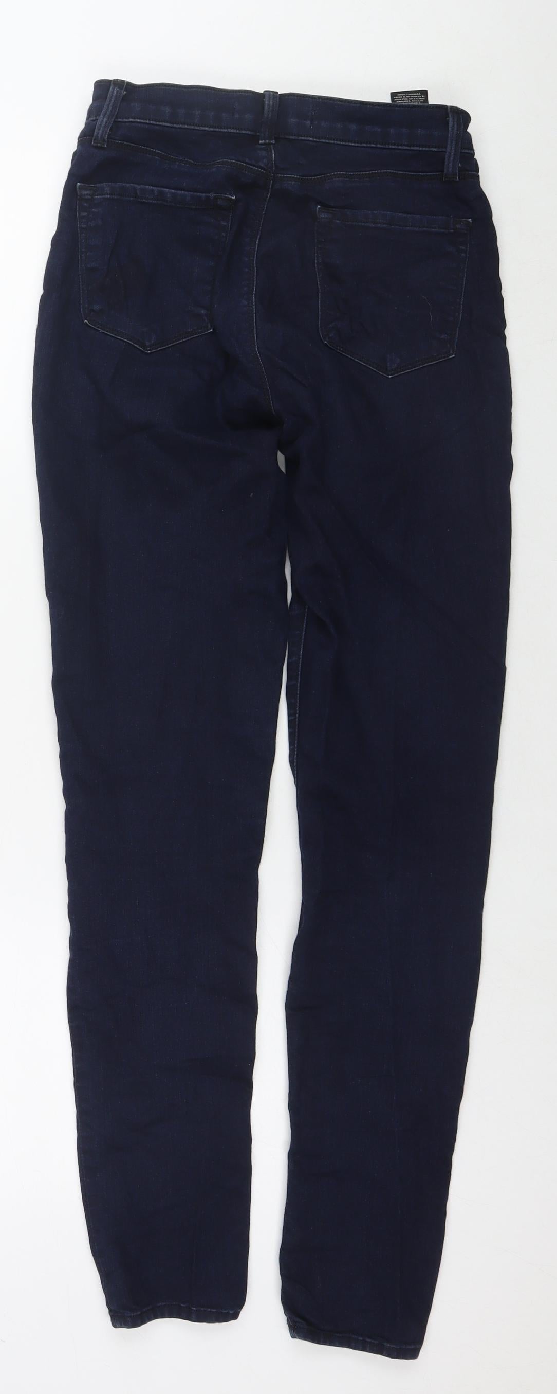 Womens UK Size 26 in J Brand Regular Fit Skinny Blue Jeans
