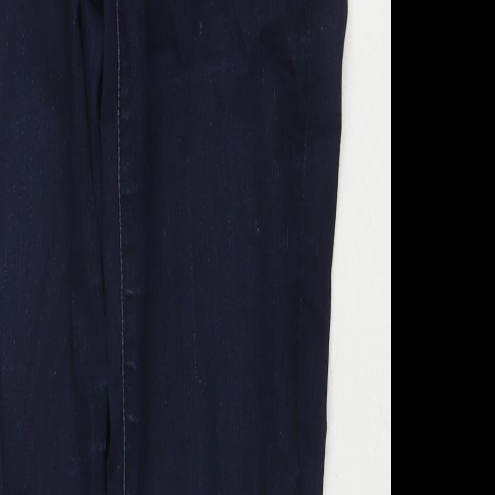 Womens UK Size 26 in J Brand Regular Fit Skinny Blue Jeans