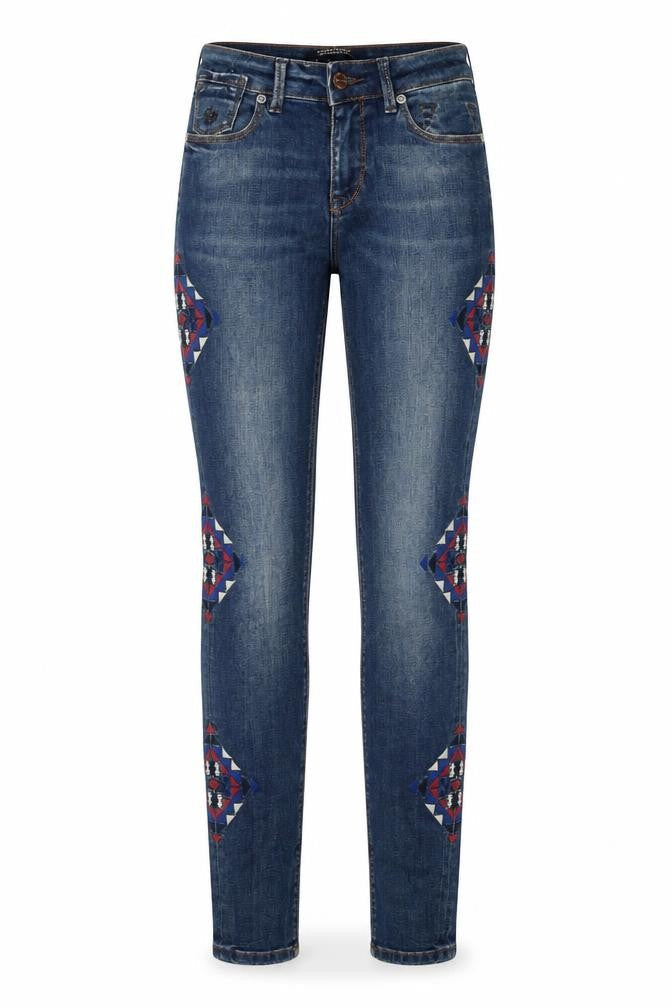 Womens UK Size 25 in Maison Scotch Regular Fit Skinny Blue Jeans