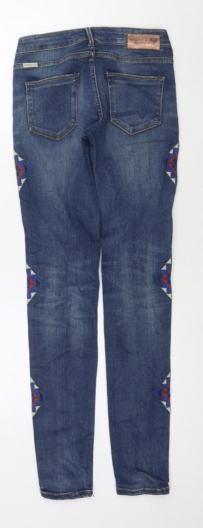 Womens UK Size 25 in Maison Scotch Regular Fit Skinny Blue Jeans
