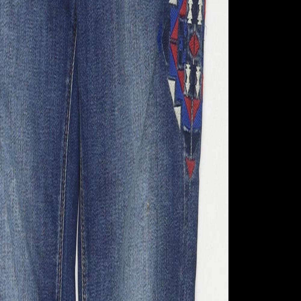 Womens UK Size 25 in Maison Scotch Regular Fit Skinny Blue Jeans