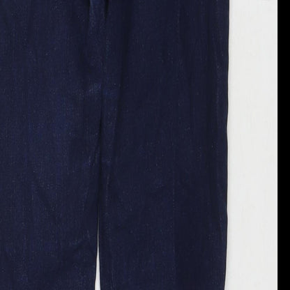 Levi's Womens Blue Cotton Skinny Jeans Size 26 in L30 in Regular Zip