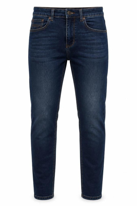 Mens UK Size 30 in Boohoo Regular Fit Skinny Blue Jeans