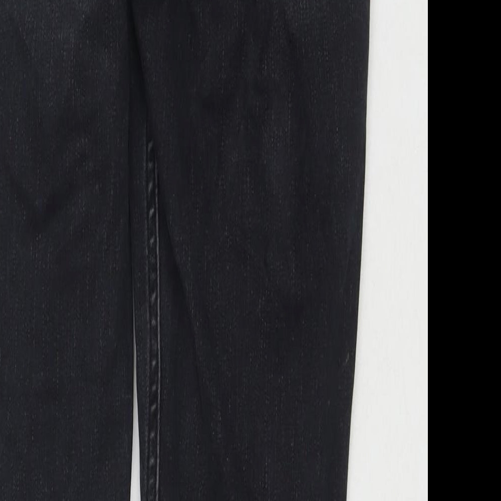Saba Womens Black Cotton Skinny Jeans Size 28 in L26 in Regular Zip