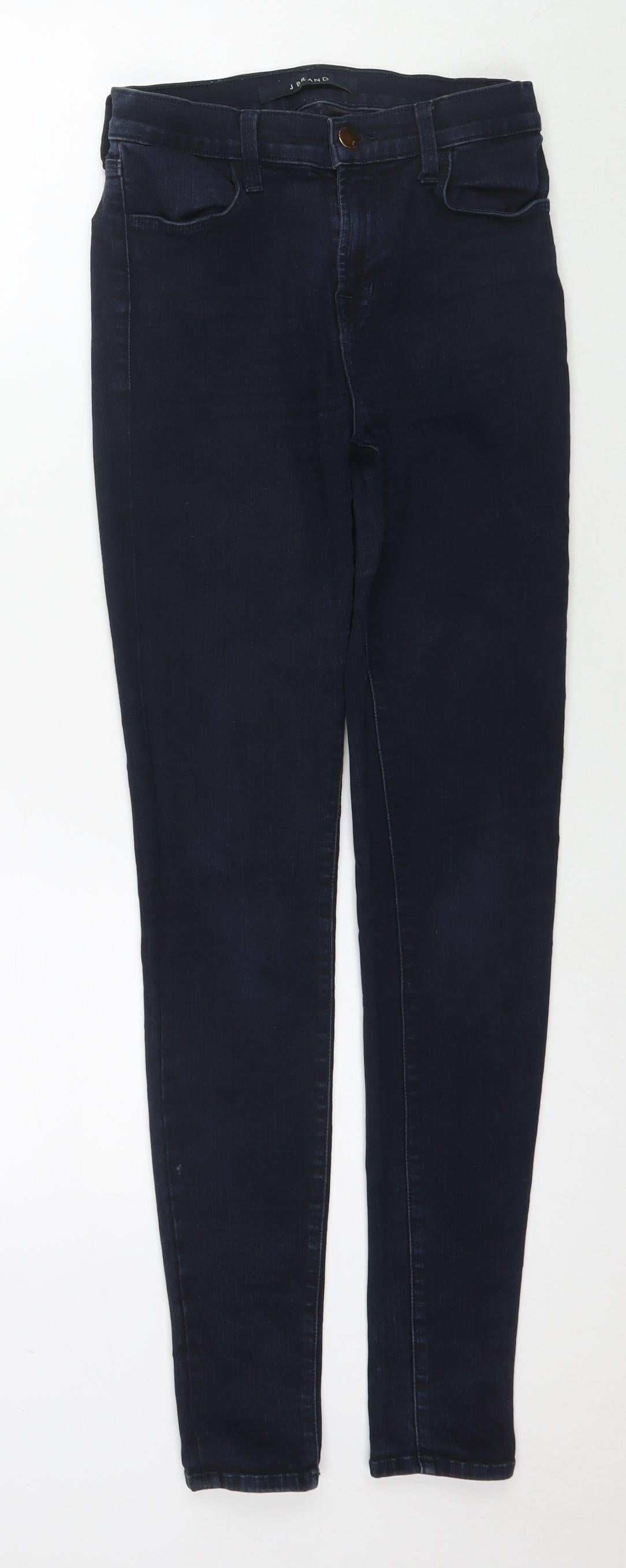 Womens UK Size 26 in J Brand Regular Fit Skinny Blue Jeans