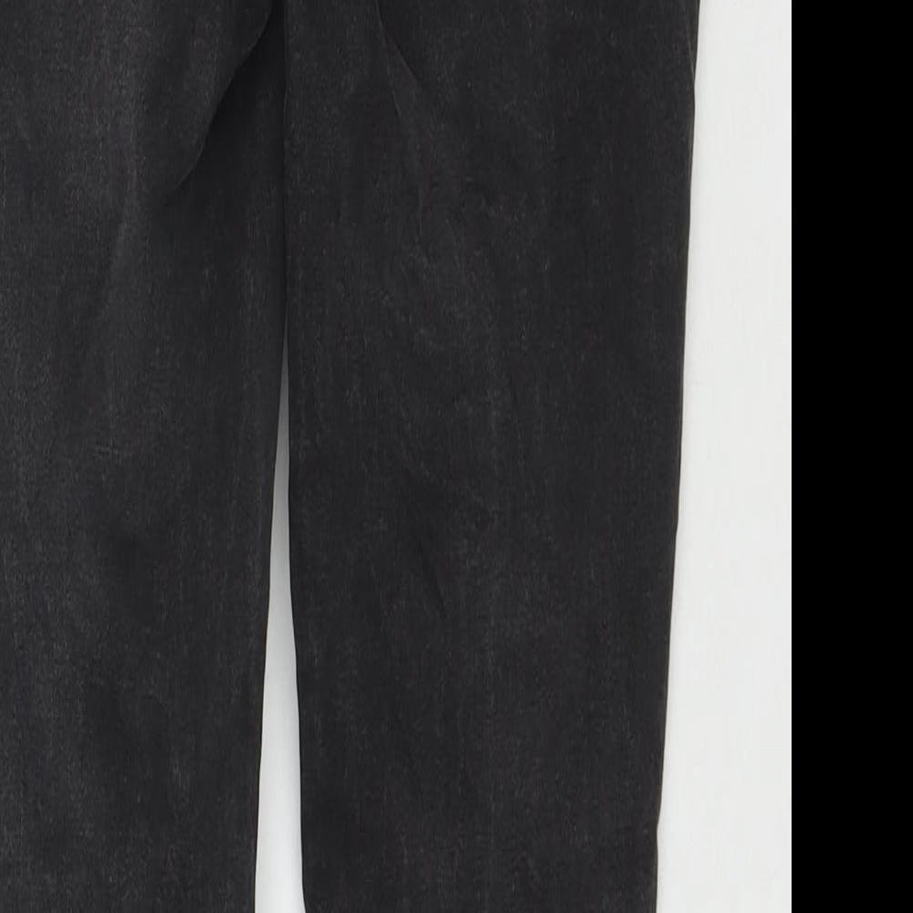Oasis Womens Black Cotton Skinny Jeans Size 10 L28 in Regular Zip