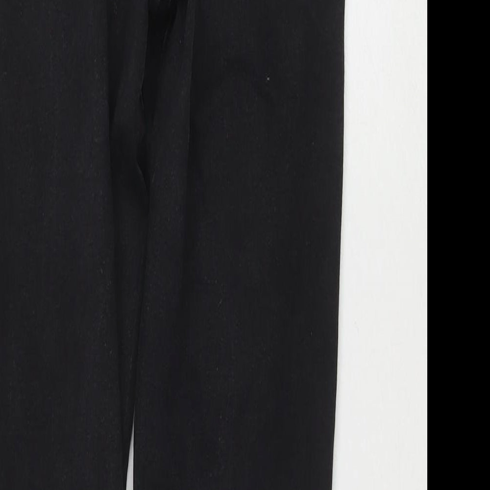 Denim & Co. Womens Black Cotton Skinny Jeans Size 10 L27 in Regular Zip