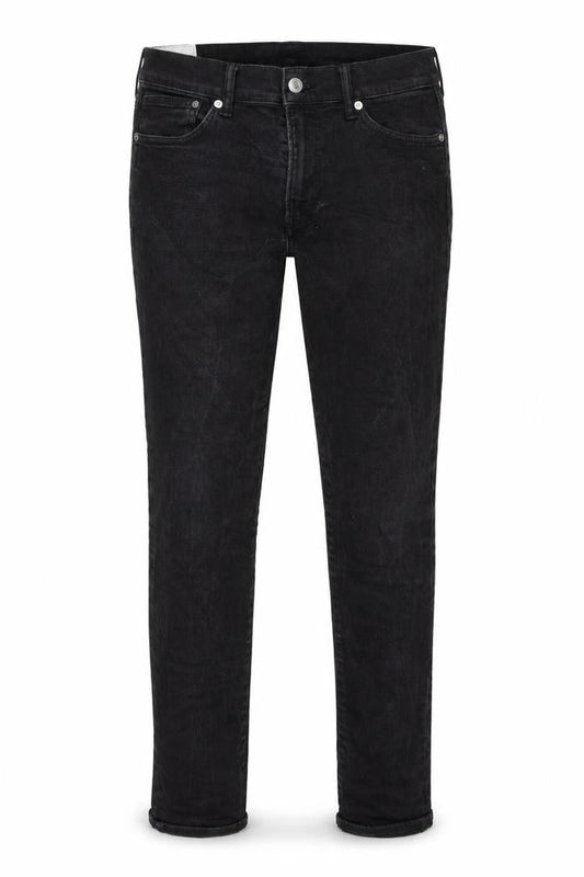 Mens UK Size 32 in H&M Regular Fit Skinny Black Jeans