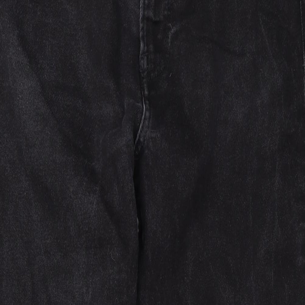H&M Mens Black Cotton Skinny Jeans Size 32 in L31 in Regular Zip