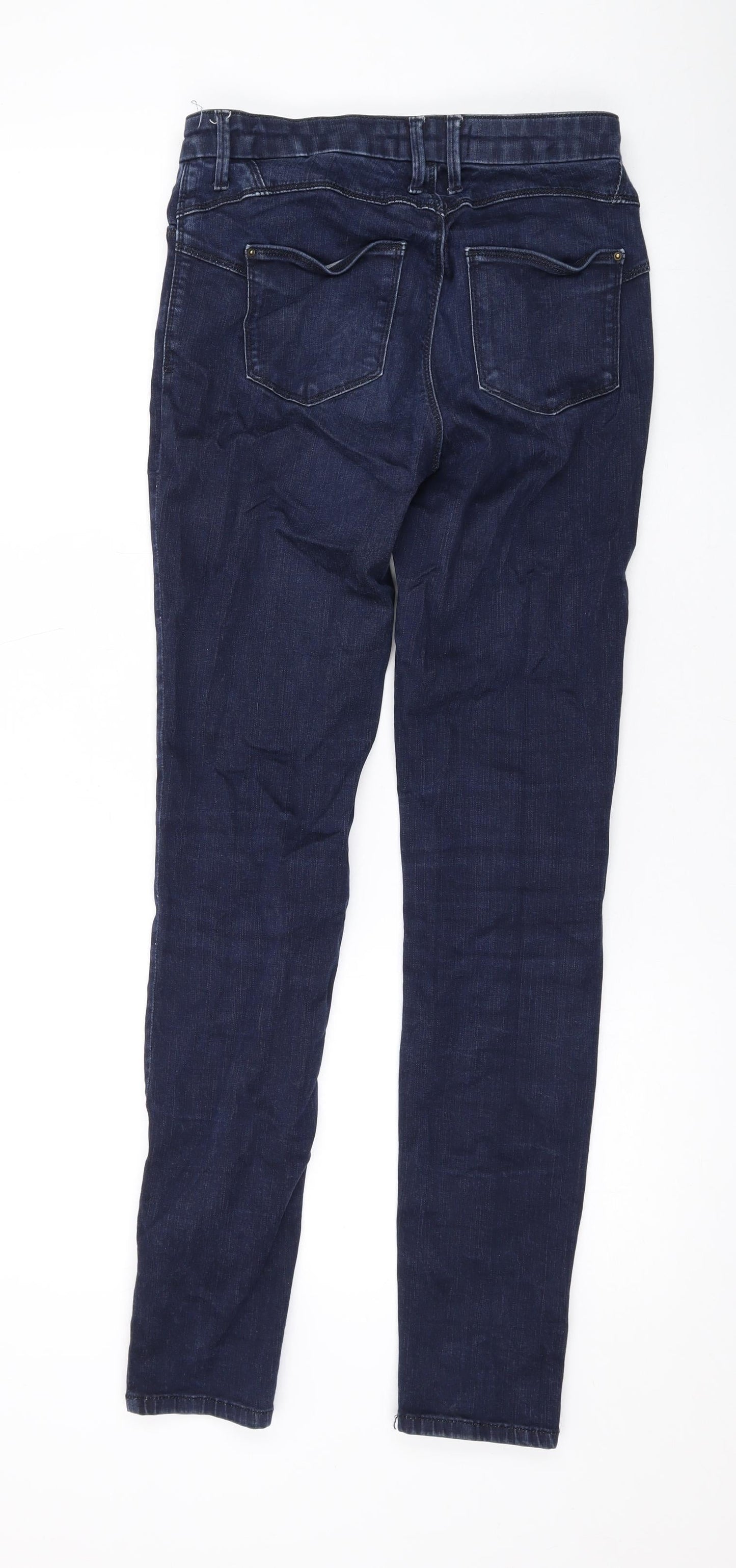 Womens UK Size 10 Marks and Spencer Regular Fit Skinny Blue Jeans