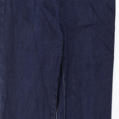 Womens UK Size 10 Marks and Spencer Regular Fit Skinny Blue Jeans