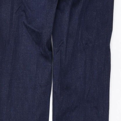 Womens UK Size 10 Marks and Spencer Regular Fit Skinny Blue Jeans