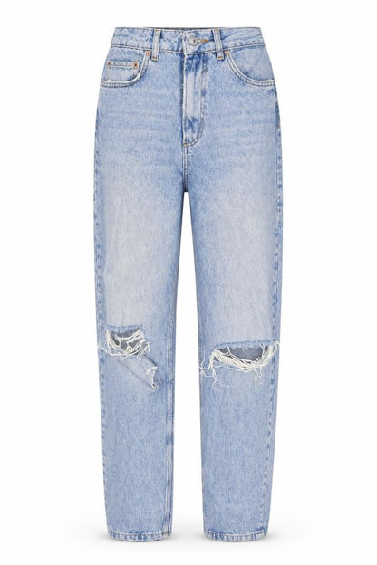 Womens UK Size 26 ASOS Regular Fit Straight Blue Jeans