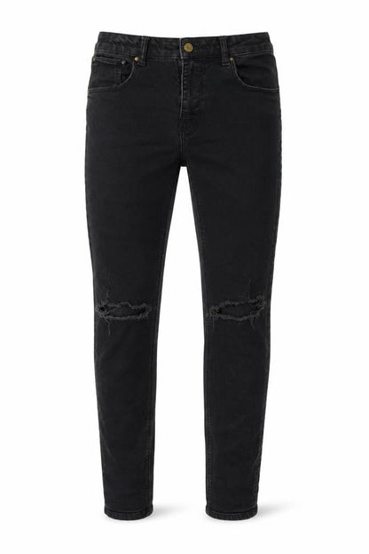Mens UK Size 31 in ASOS Regular Fit Skinny Black Jeans