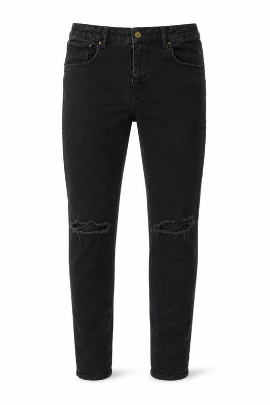 Mens UK Size 31 in ASOS Regular Fit Skinny Black Jeans