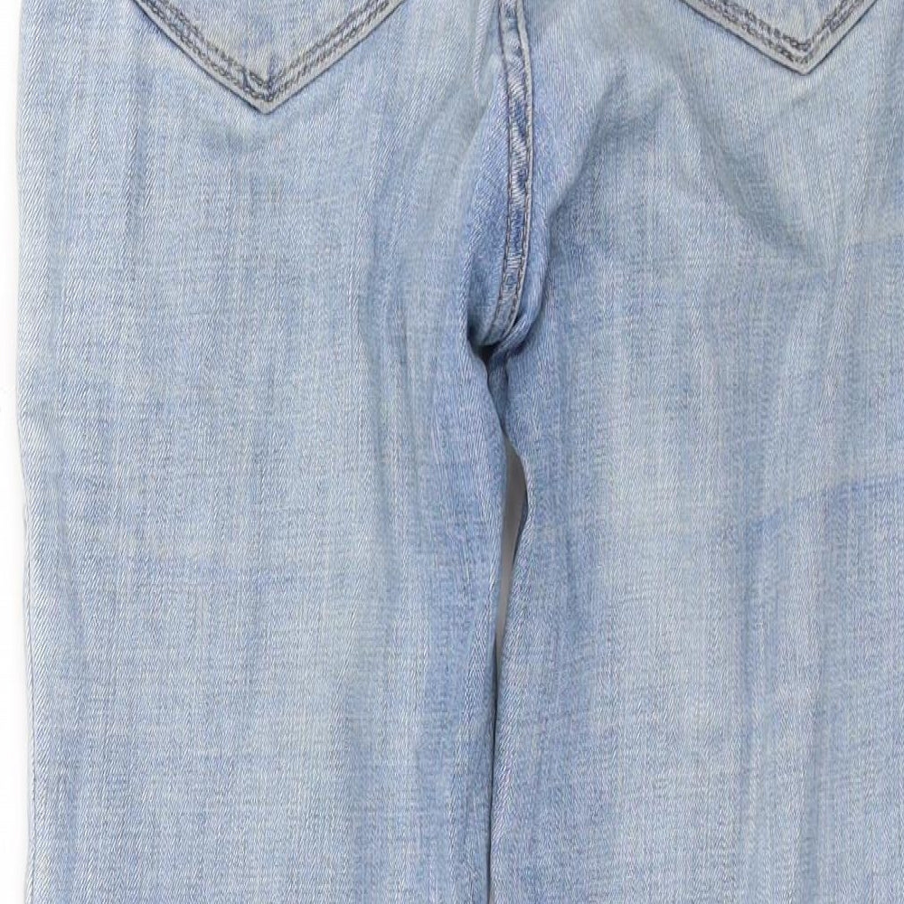 Levi's Womens Blue Cotton Skinny Jeans Size 26 L28 in Regular Zip