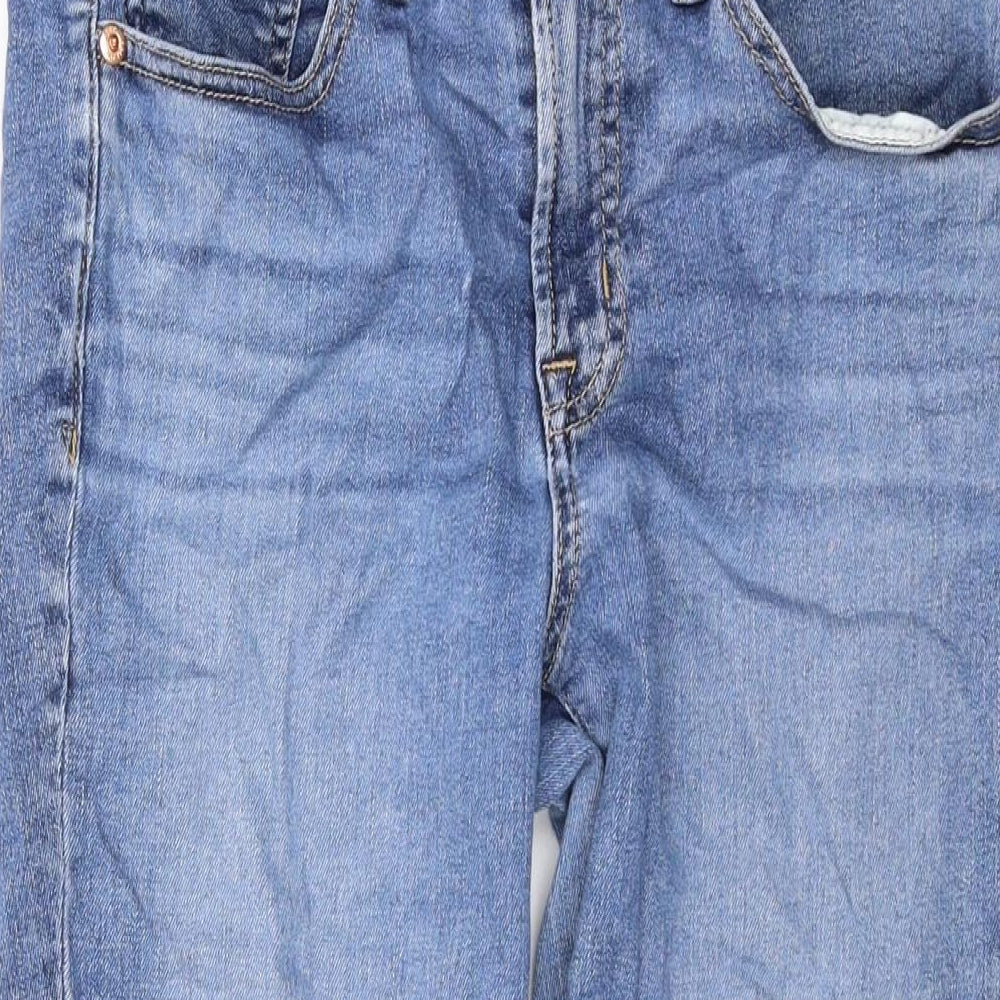 Gap Womens Blue Cotton Skinny Jeans Size 29 in L22 in Regular Zip