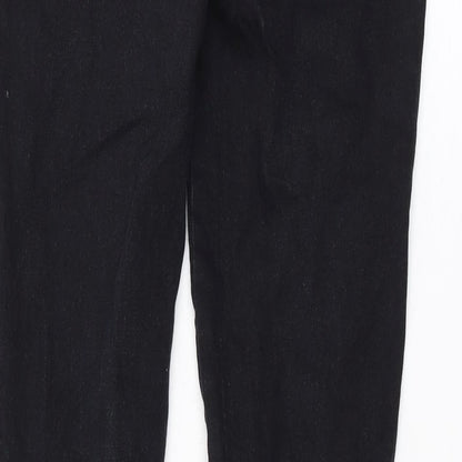 Denim & Co. Womens Black Cotton Jegging Jeans Size 6 L31 in Regular