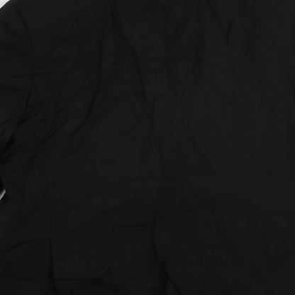 Mens UK Size 42 Marks and Spencer Regular Black Suit Tuxedo