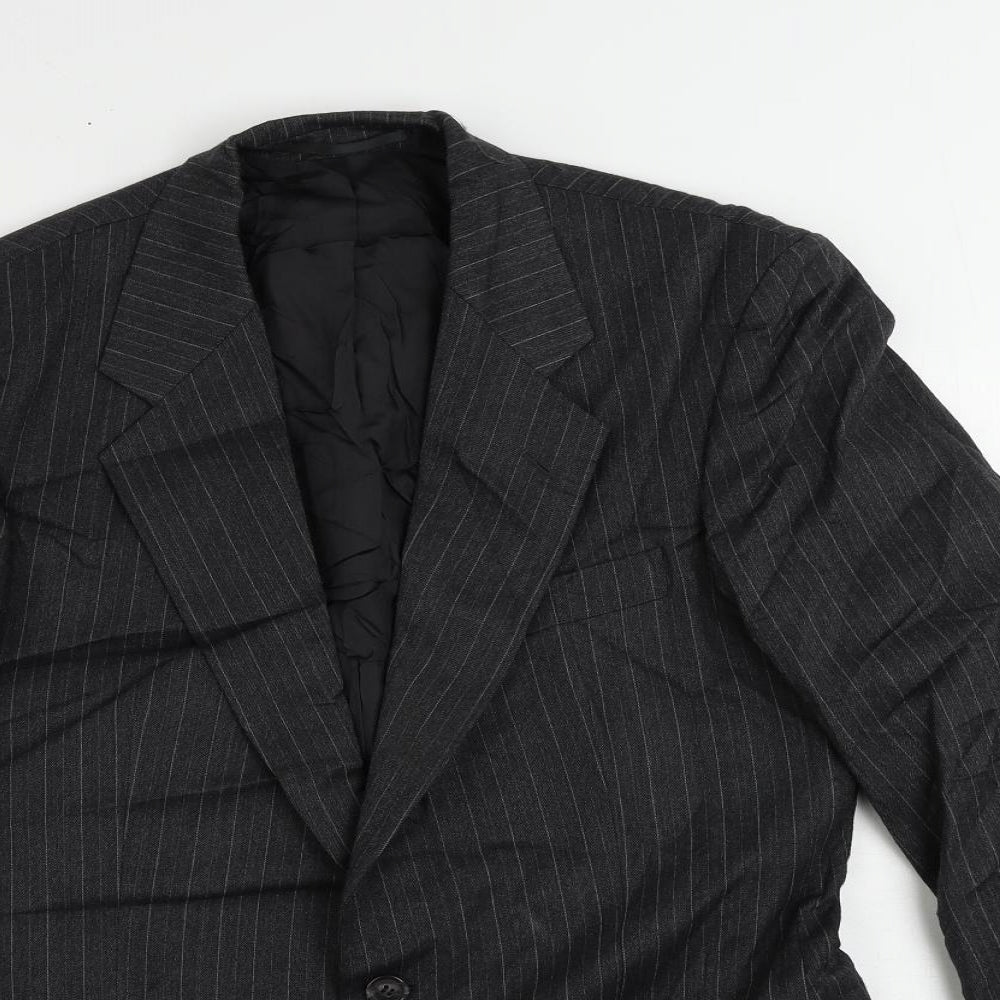 Mens UK Size 38 St Michael Regular Grey Suit Jacket