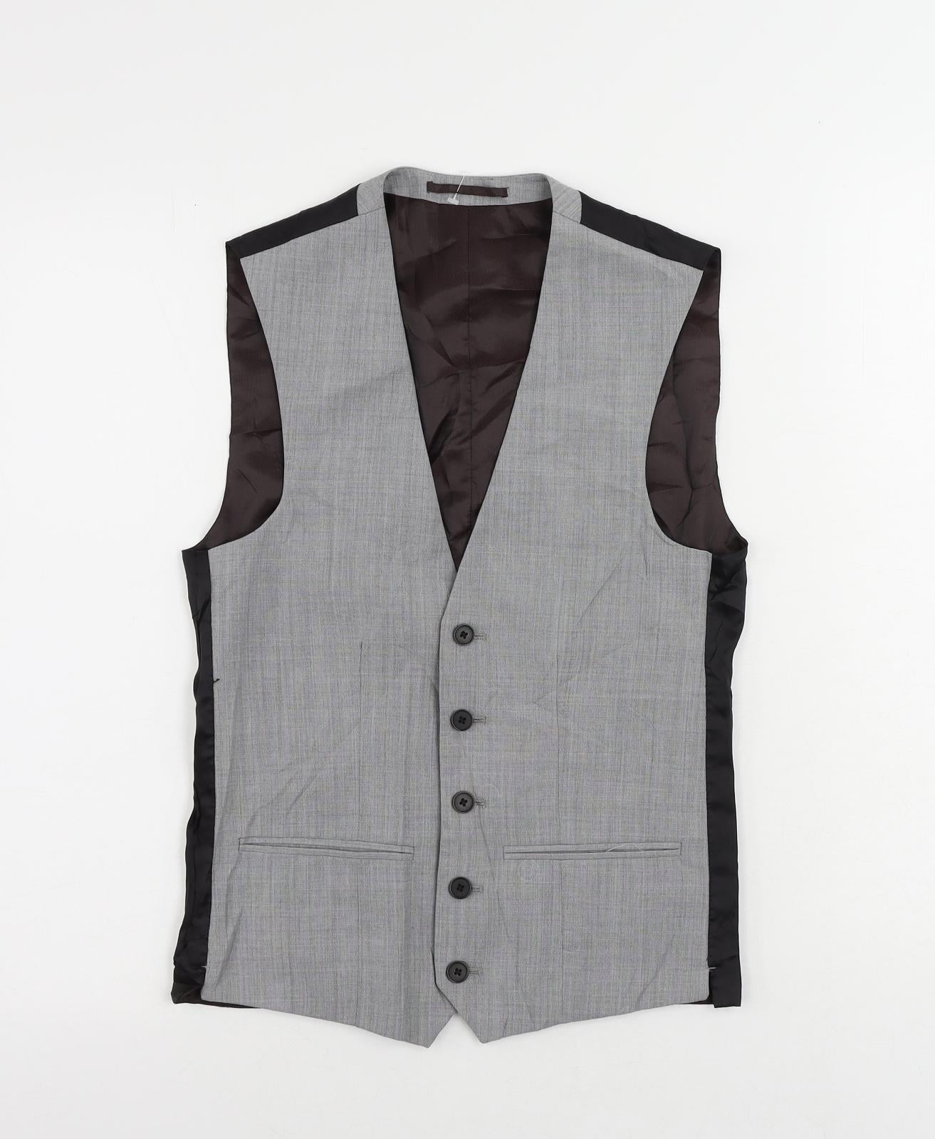 Mens UK Size 34 NEXT Regular Grey Suit Jacket