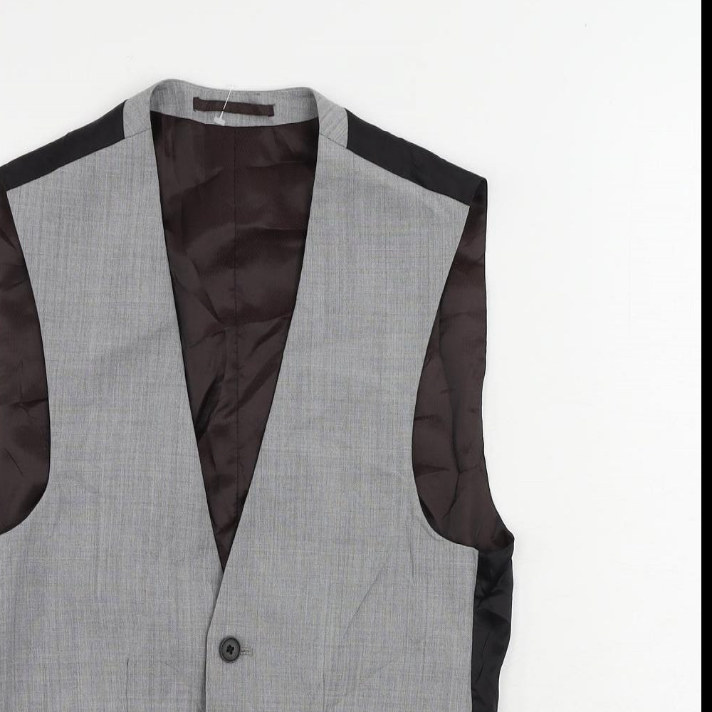 Mens UK Size 34 NEXT Regular Grey Suit Jacket
