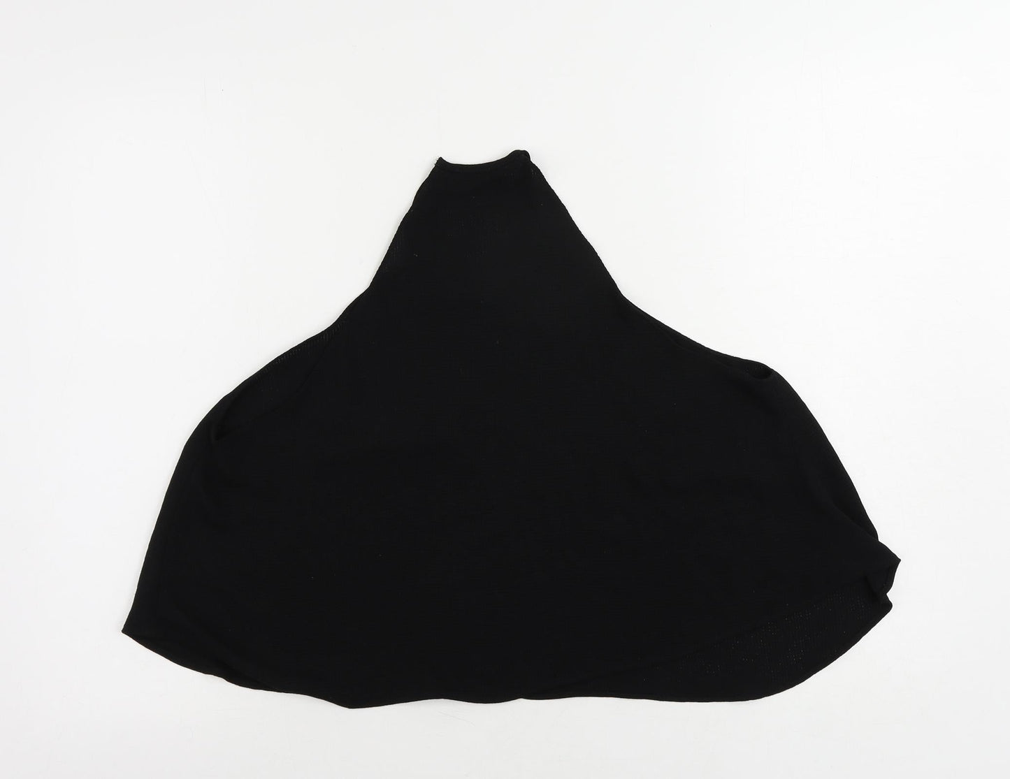 Womens UK Size M Zara Black Basic Tank