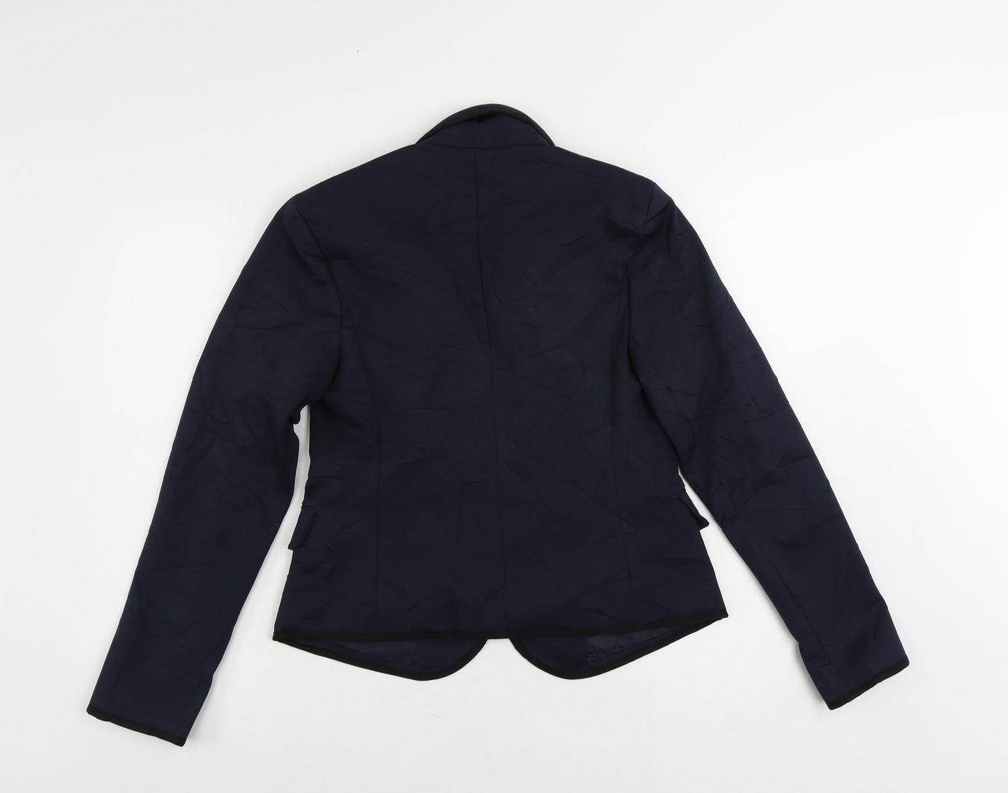 Gap Womens Blue Jacket Blazer Size 8 Button