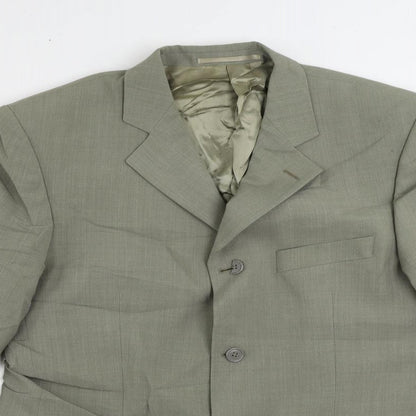 Mens UK Size 40 Hugo James Regular Grey Suit Jacket