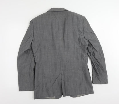 Mens UK Size 38 NEXT Regular Grey Suit Jacket