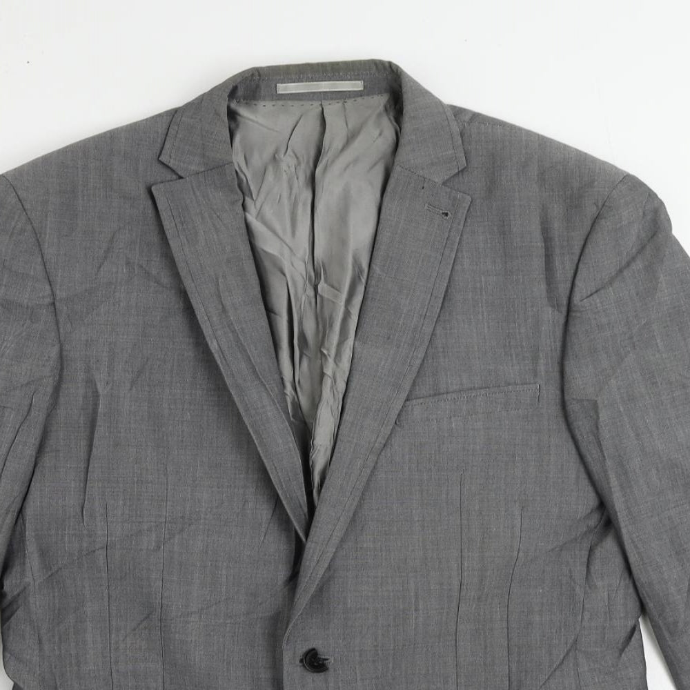 Mens UK Size 38 NEXT Regular Grey Suit Jacket