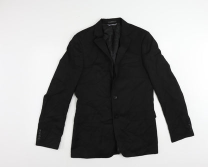 Mens UK Size 38 Marks and Spencer Regular Black Suit Jacket