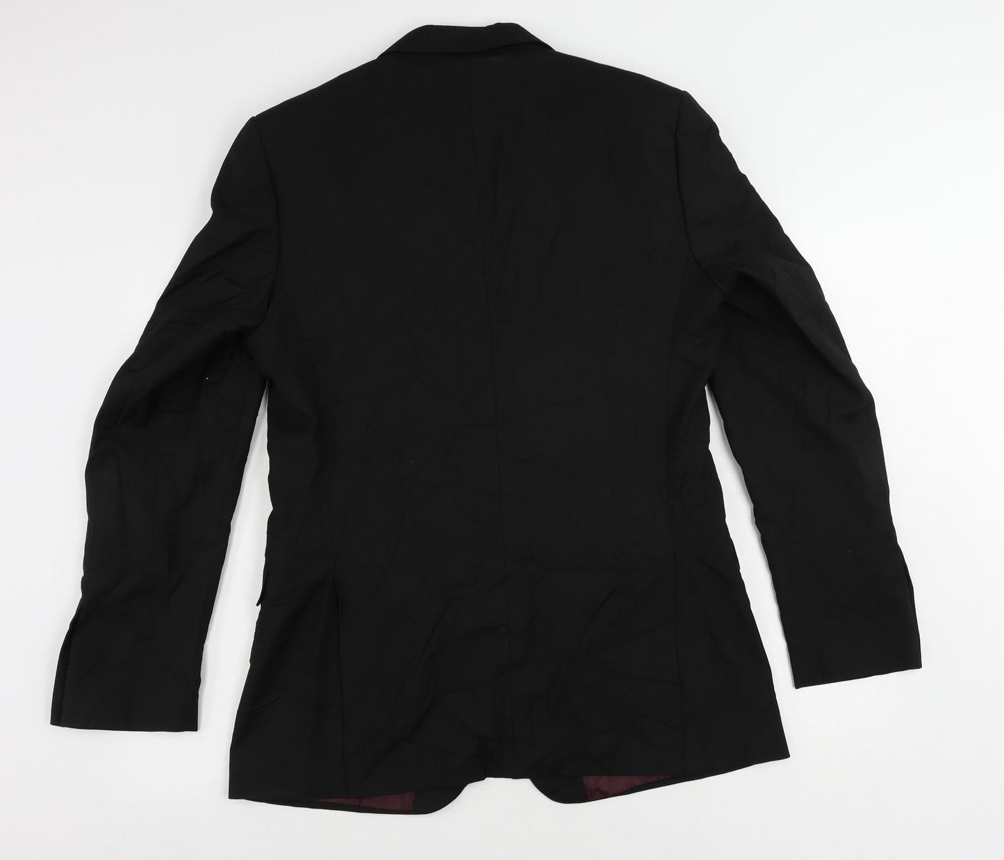 Mens UK Size 40 Marks and Spencer Regular Black Suit Jacket