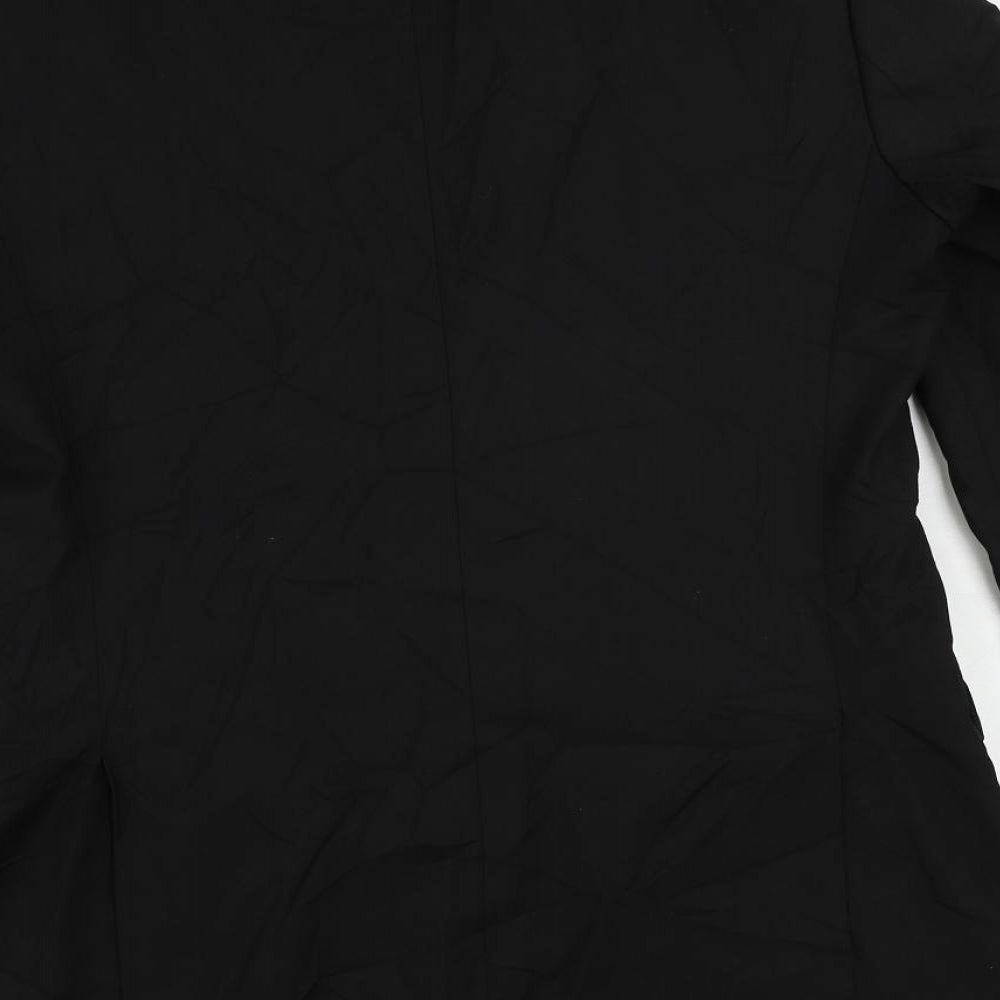 Mens UK Size 40 Marks and Spencer Regular Black Suit Jacket