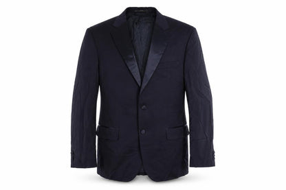 Mens UK Size 40 Marks and Spencer Regular Blue Suit Tuxedo