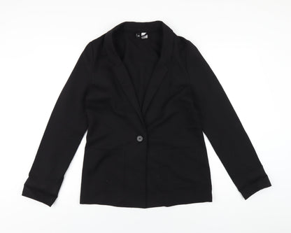 Womens UK Size 10 H&M Regular Black Blazer