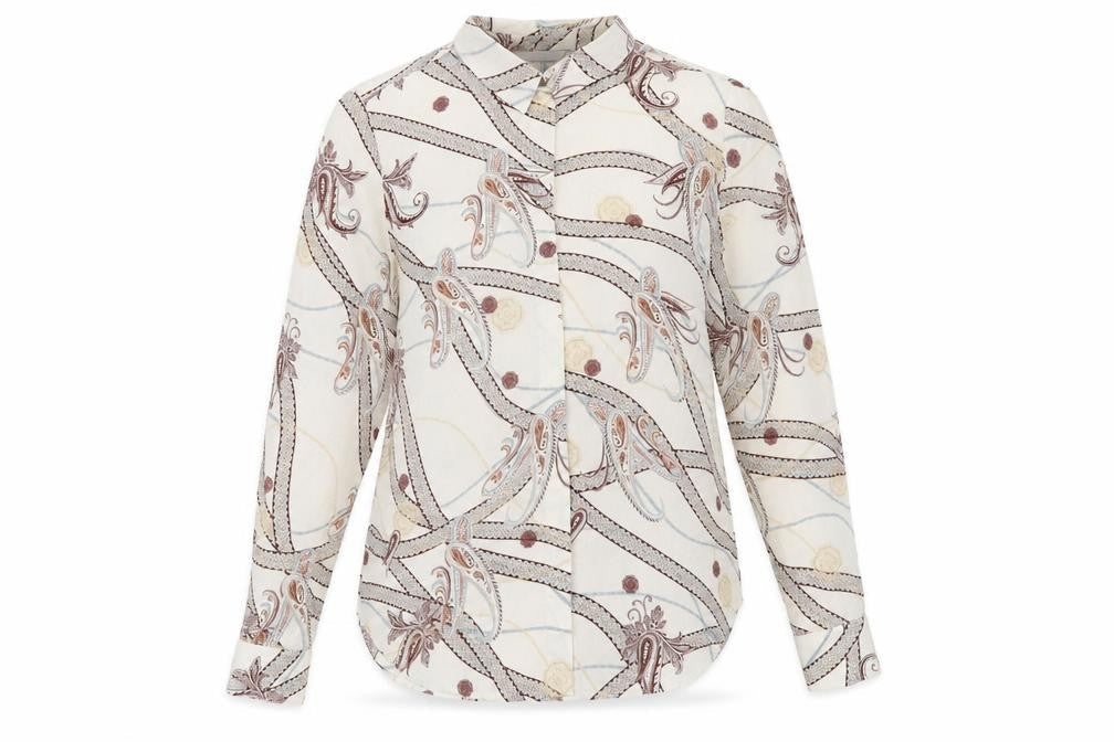 Womens UK Size 8 H&M Multicoloured Basic Button-Up