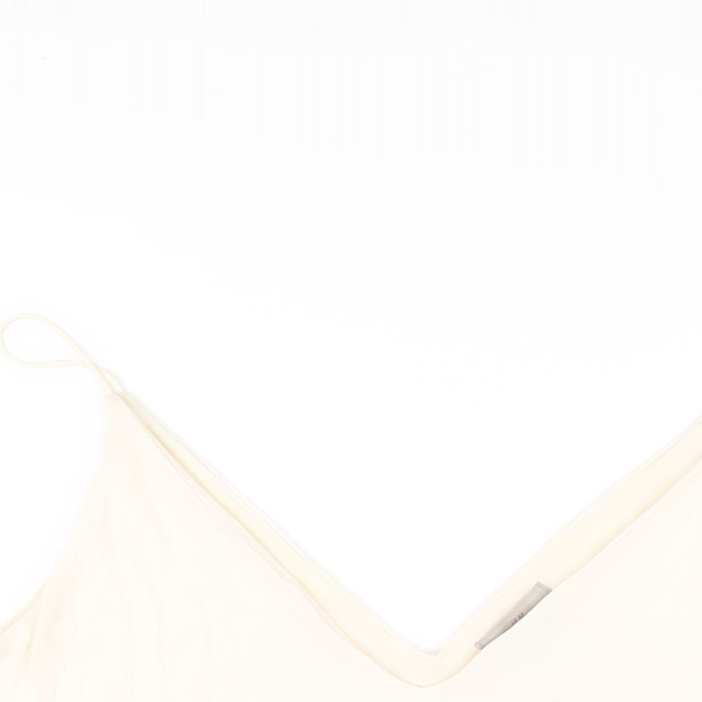 Womens UK Size XL H&M Ivory Camisole T-Shirt