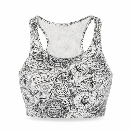 Womens UK Size 10 New Look Black Cropped Tank