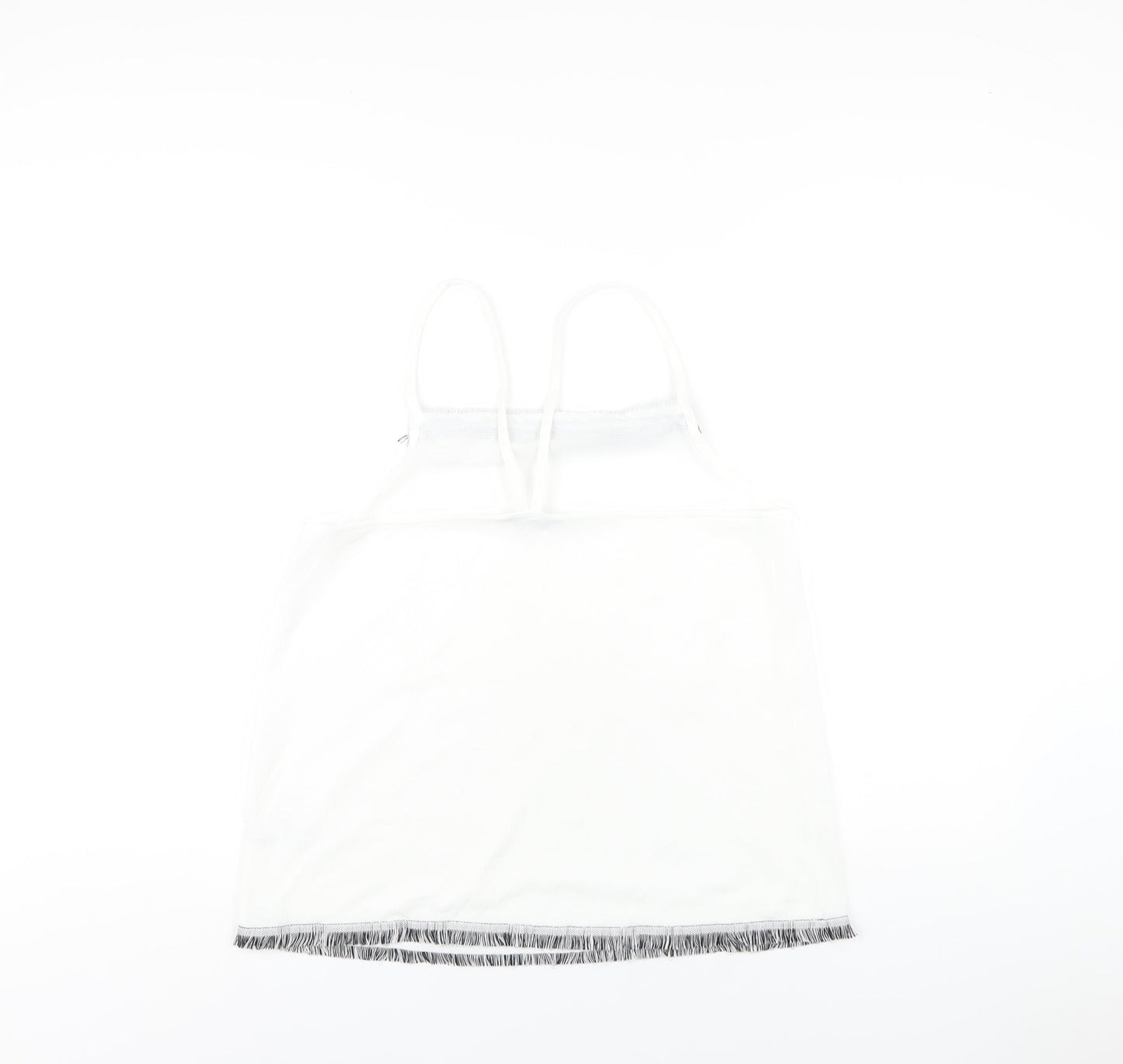 Womens UK Size 14 NEXT White Camisole T-Shirt