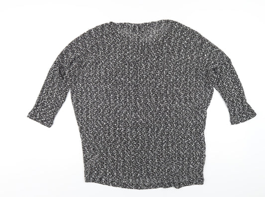 Womens UK Size 10 New Look Black Pullover Jumper