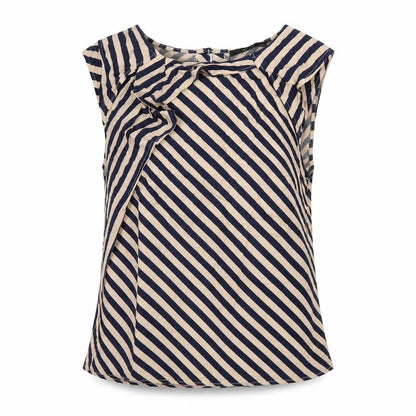 Womens UK Size 8 Oasis Beige Basic T-Shirt