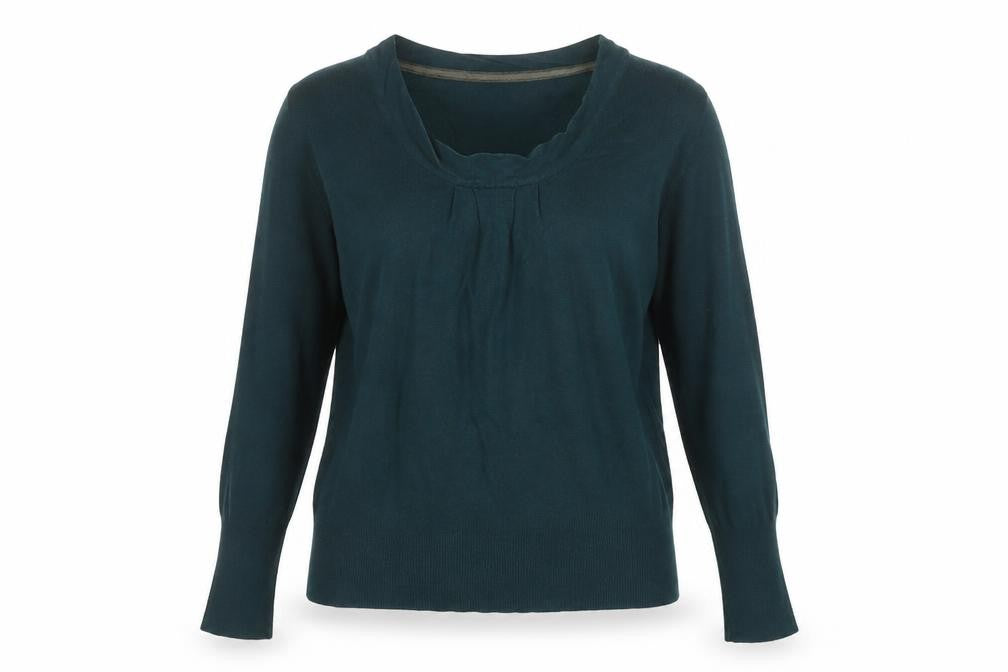 Womens UK Size 14 Marks and Spencer Green Pullover Jumper