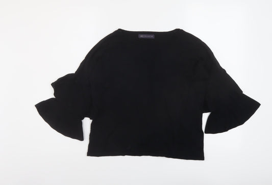 Womens UK Size 10 Marks and Spencer Black Pullover Jumper